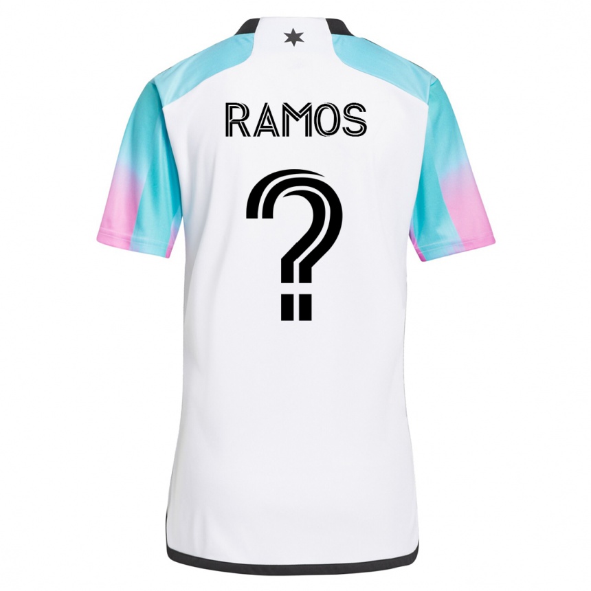 Niño Fútbol Camiseta Jason Ramos #0 Blanco 2ª Equipación 2023/24