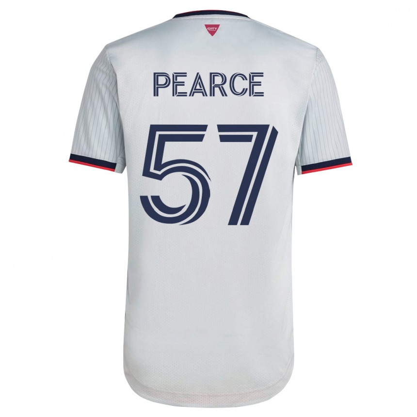 Niño Fútbol Camiseta Tyson Pearce #57 Blanco 2ª Equipación 2023/24