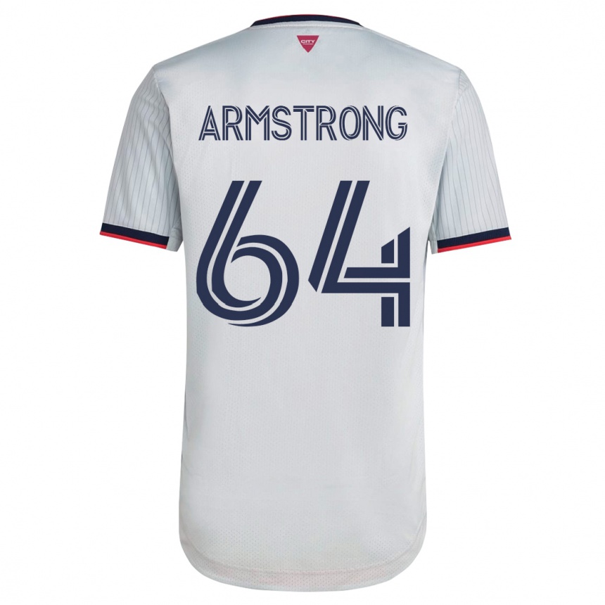 Niño Fútbol Camiseta Dida Armstrong #64 Blanco 2ª Equipación 2023/24