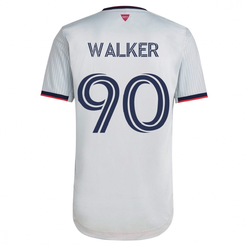 Niño Fútbol Camiseta Eric Walker #90 Blanco 2ª Equipación 2023/24