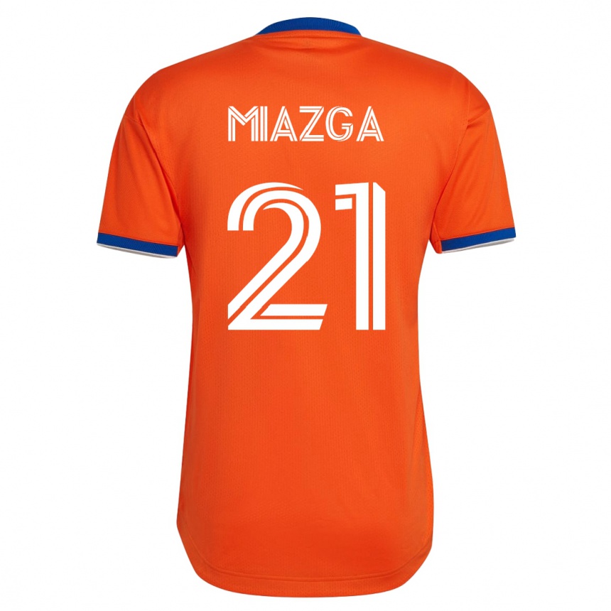 Niño Fútbol Camiseta Matt Miazga #21 Blanco 2ª Equipación 2023/24
