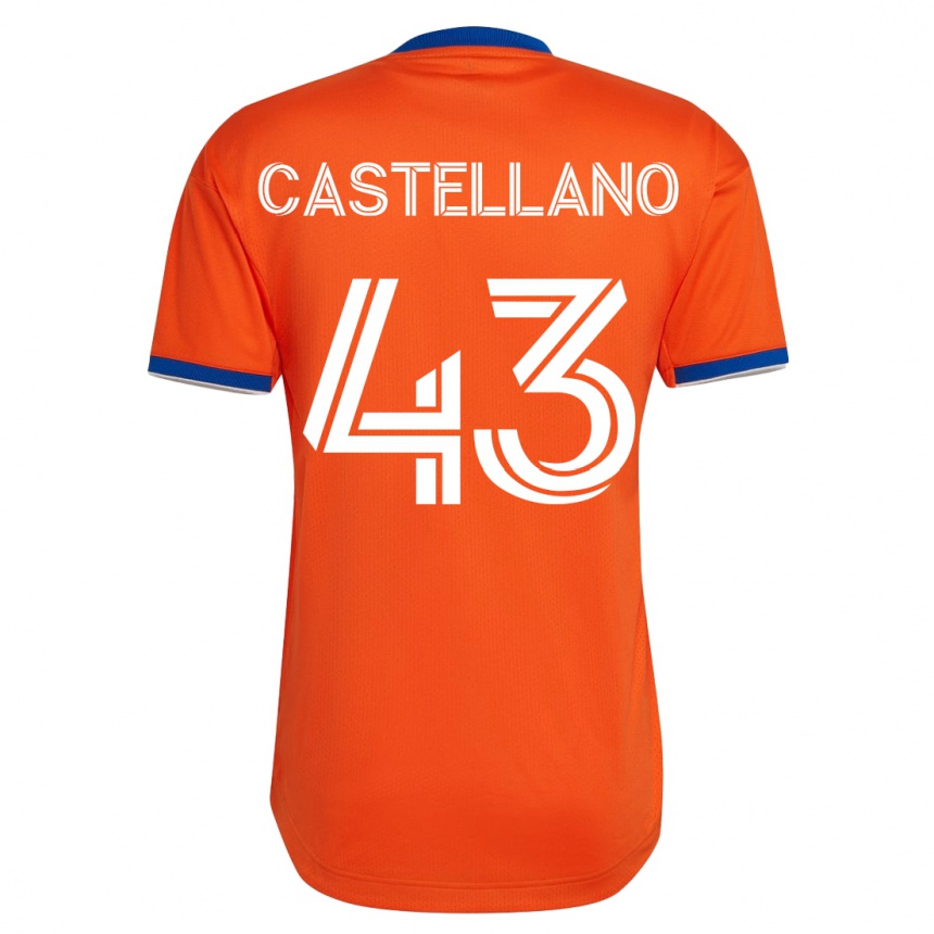 Niño Fútbol Camiseta Jesús Castellano #43 Blanco 2ª Equipación 2023/24