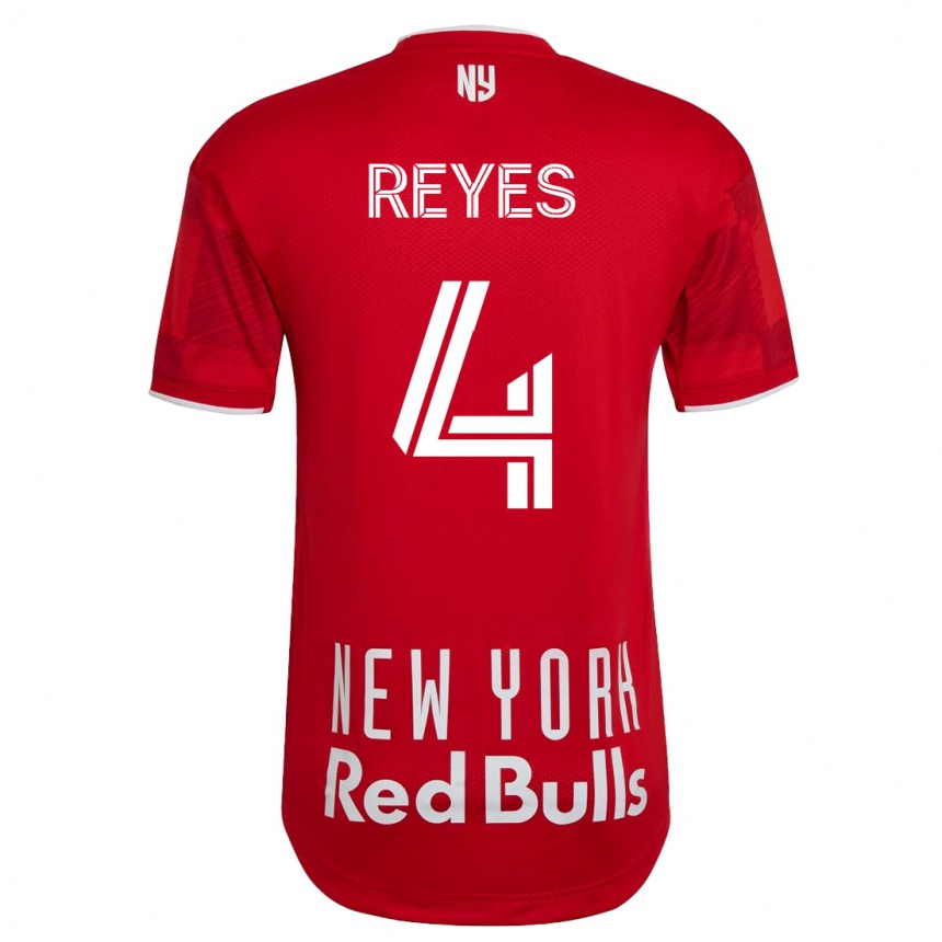 Niño Fútbol Camiseta Andrés Reyes #4 Beige-Dorado 2ª Equipación 2023/24