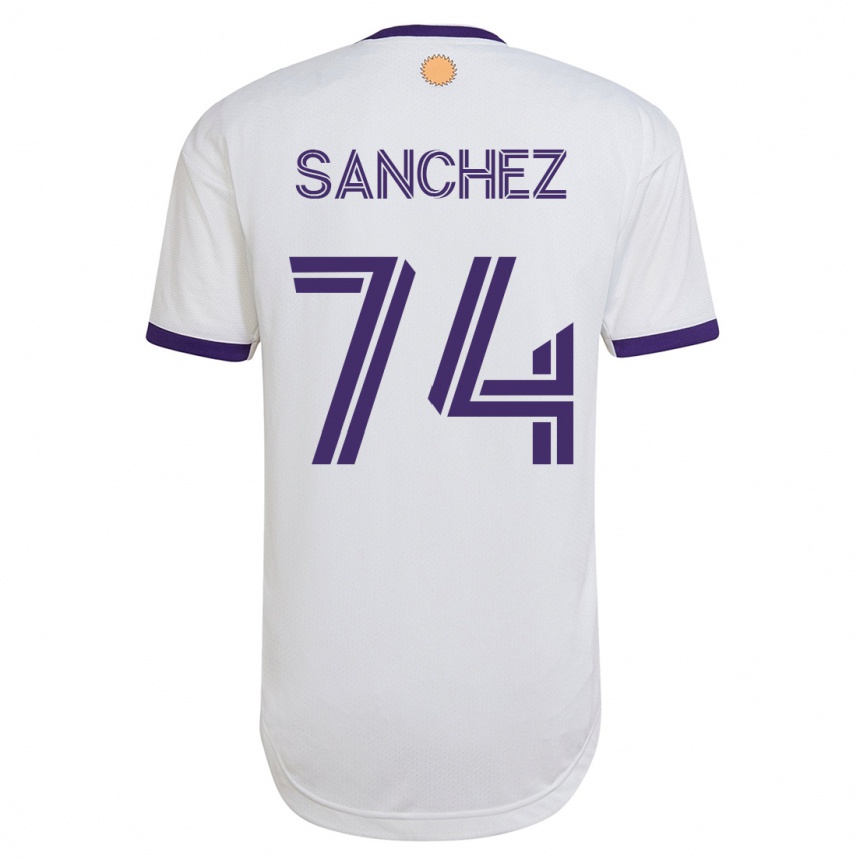 Niño Fútbol Camiseta Fernando Sanchez #74 Blanco 2ª Equipación 2023/24