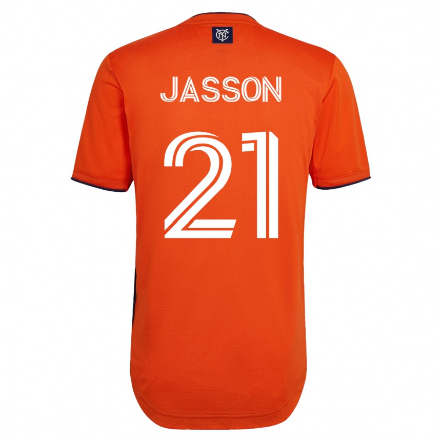 Niño Fútbol Camiseta Andres Jasson #21 Negro 2ª Equipación 2023/24