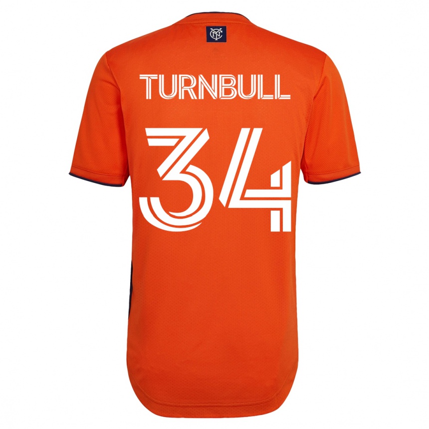 Niño Fútbol Camiseta Stephen Turnbull #34 Negro 2ª Equipación 2023/24