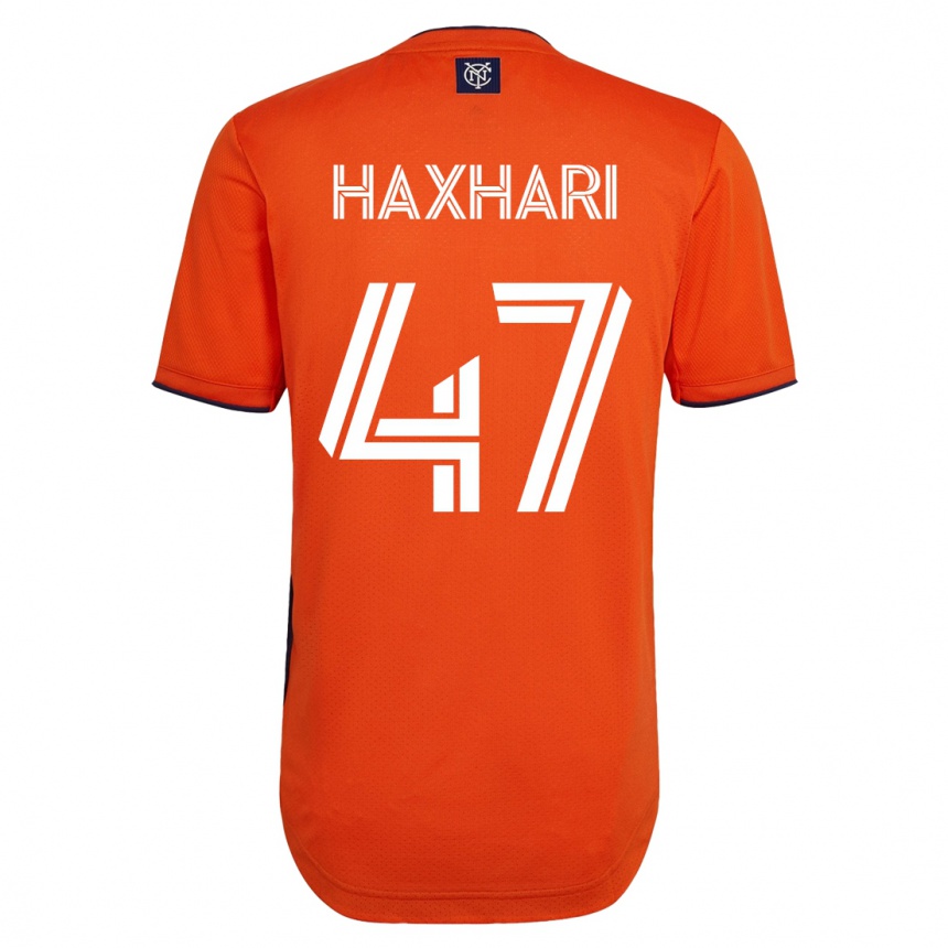 Niño Fútbol Camiseta Klevis Haxhari #47 Negro 2ª Equipación 2023/24