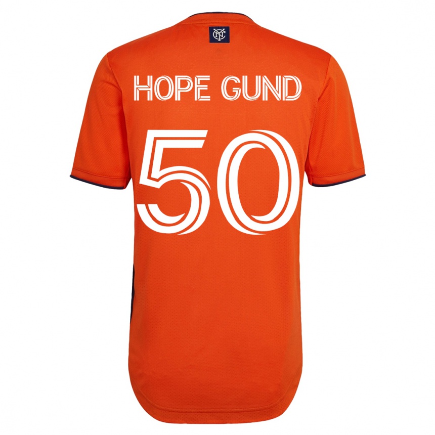 Niño Fútbol Camiseta Kofi Hope-Gund #50 Negro 2ª Equipación 2023/24