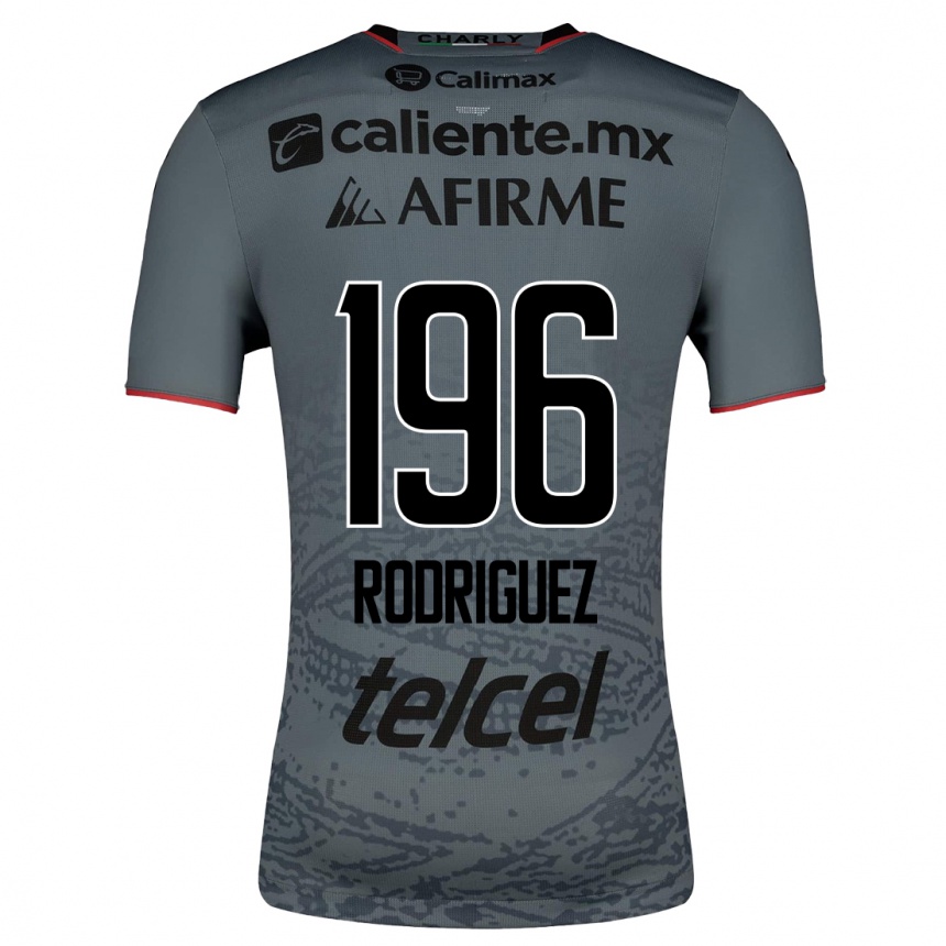Niño Fútbol Camiseta Prince Rodríguez #196 Gris 2ª Equipación 2023/24
