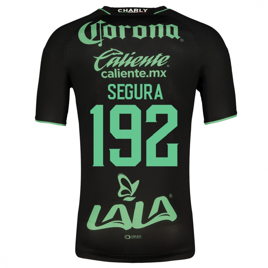 Niño Fútbol Camiseta Gustavo Segura #192 Negro 2ª Equipación 2023/24