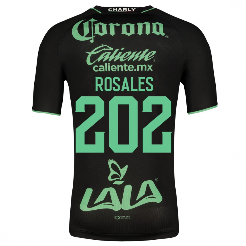Niño Fútbol Camiseta Luis Rosales #202 Negro 2ª Equipación 2023/24