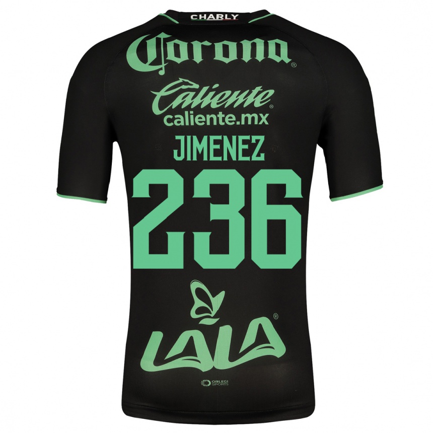 Niño Fútbol Camiseta Tahiel Jiménez #236 Negro 2ª Equipación 2023/24