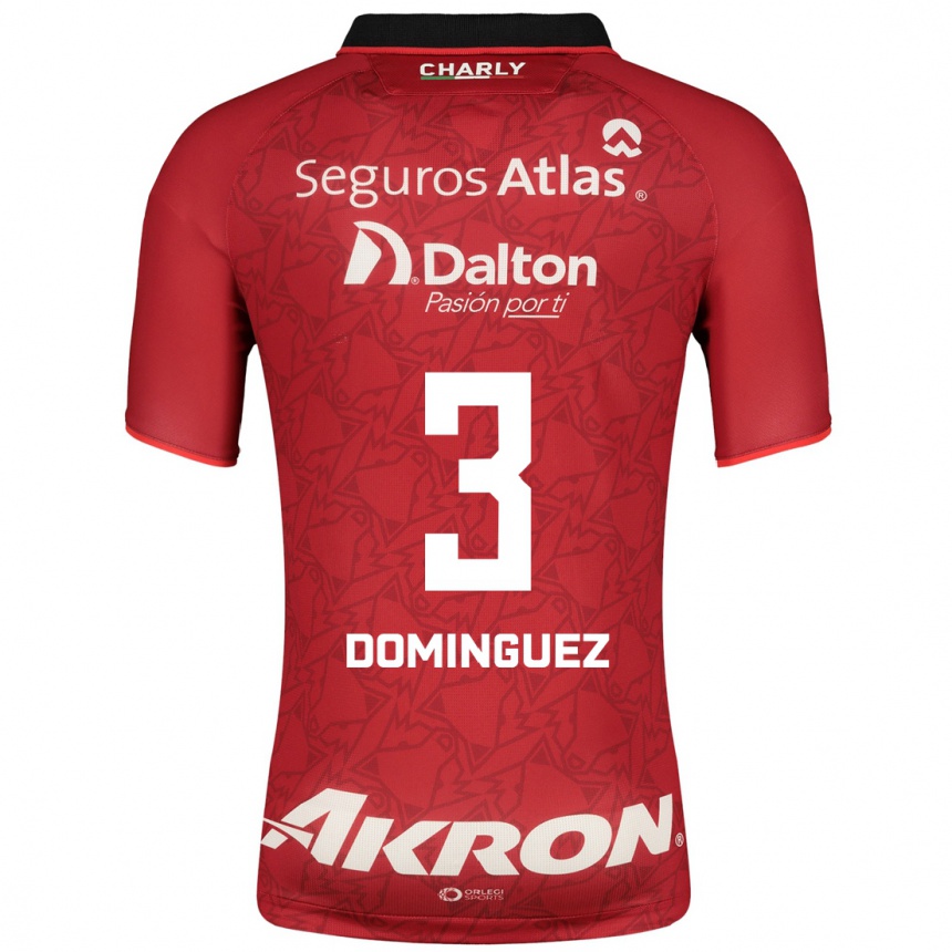 Niño Fútbol Camiseta Idekel Domínguez #3 Rojo 2ª Equipación 2023/24