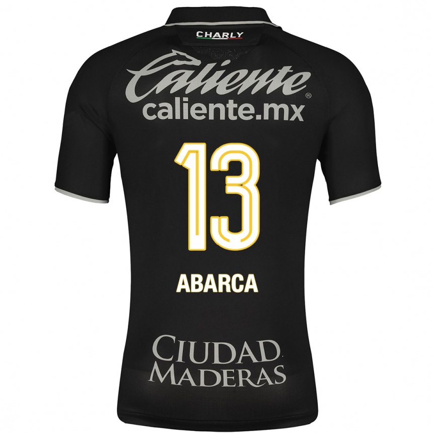 Niño Fútbol Camiseta Vidalia Abarca #13 Negro 2ª Equipación 2023/24