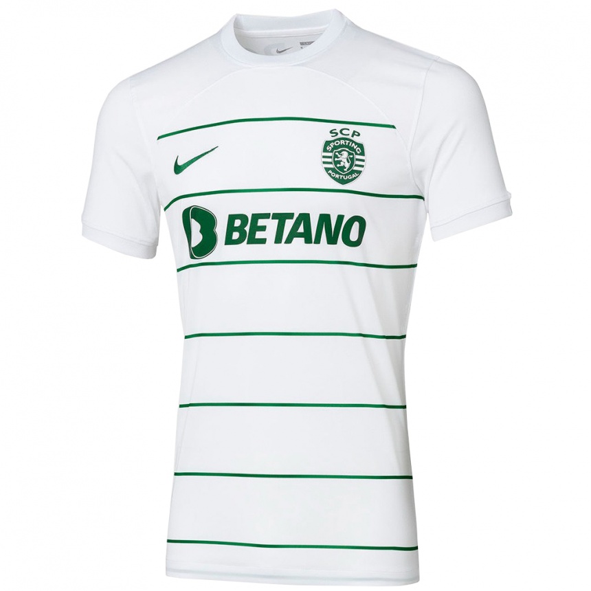 Niño Fútbol Camiseta João Muniz #43 Blanco 2ª Equipación 2023/24