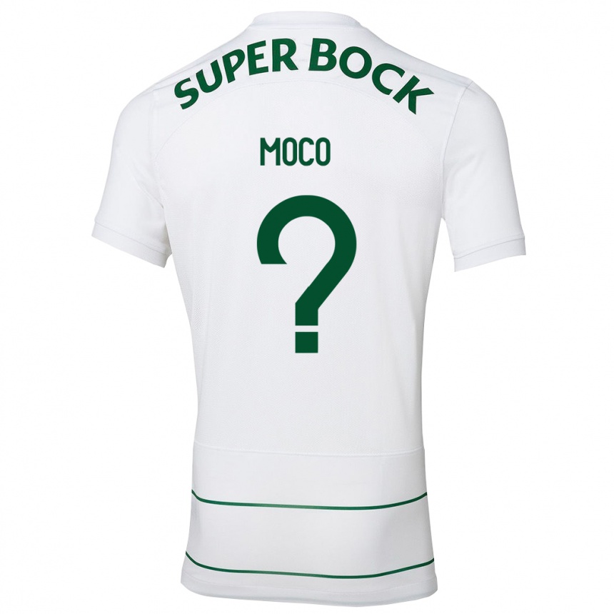 Niño Fútbol Camiseta Afonso Moço #0 Blanco 2ª Equipación 2023/24