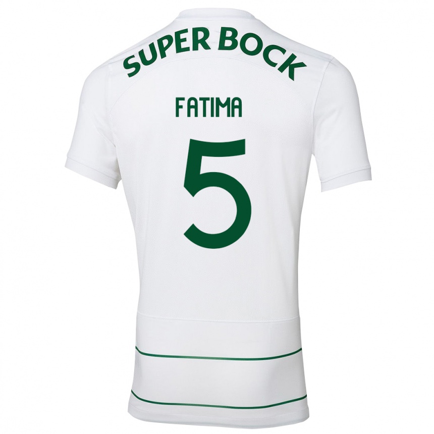 Niño Fútbol Camiseta Francisca Fatima Aquino Dutra #5 Blanco 2ª Equipación 2023/24