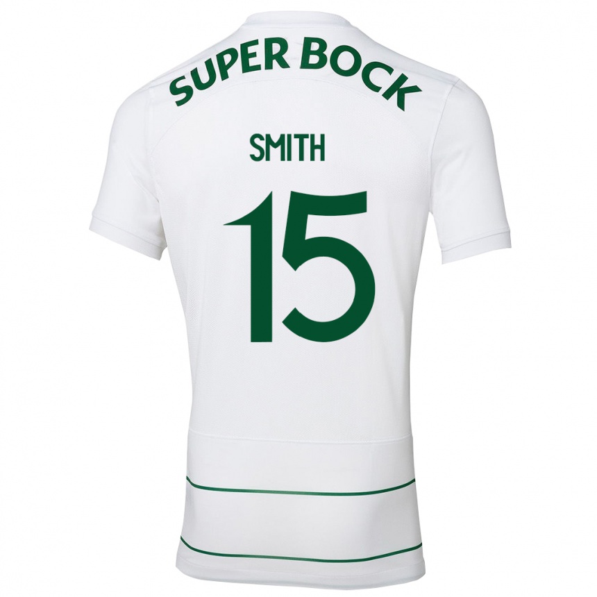 Niño Fútbol Camiseta Olivia Smith #15 Blanco 2ª Equipación 2023/24