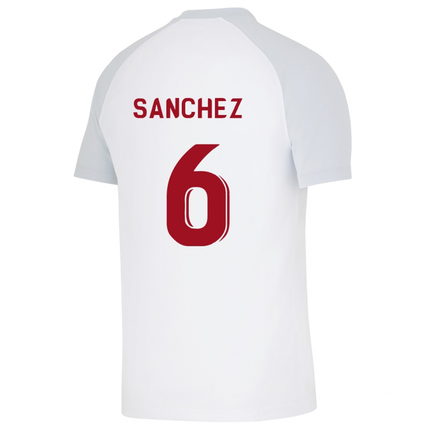 Niño Fútbol Camiseta Davinson Sánchez #6 Blanco 2ª Equipación 2023/24