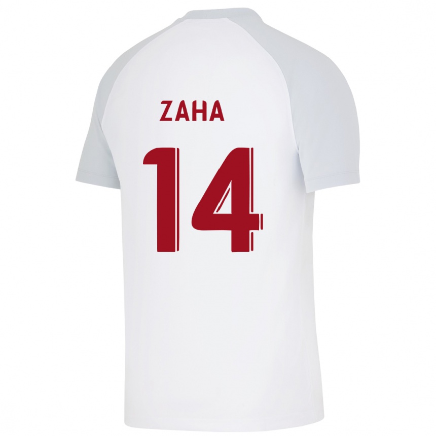 Niño Fútbol Camiseta Wilfried Zaha #14 Blanco 2ª Equipación 2023/24