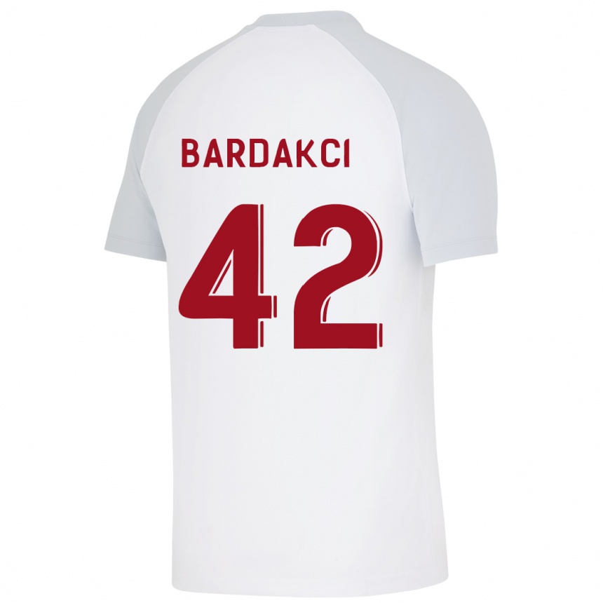 Niño Fútbol Camiseta Abdülkerim Bardakcı #42 Blanco 2ª Equipación 2023/24