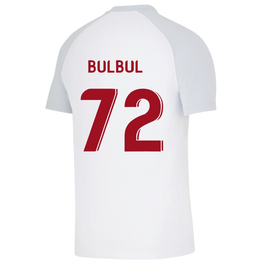 Niño Fútbol Camiseta Ali Turap Bülbül #72 Blanco 2ª Equipación 2023/24