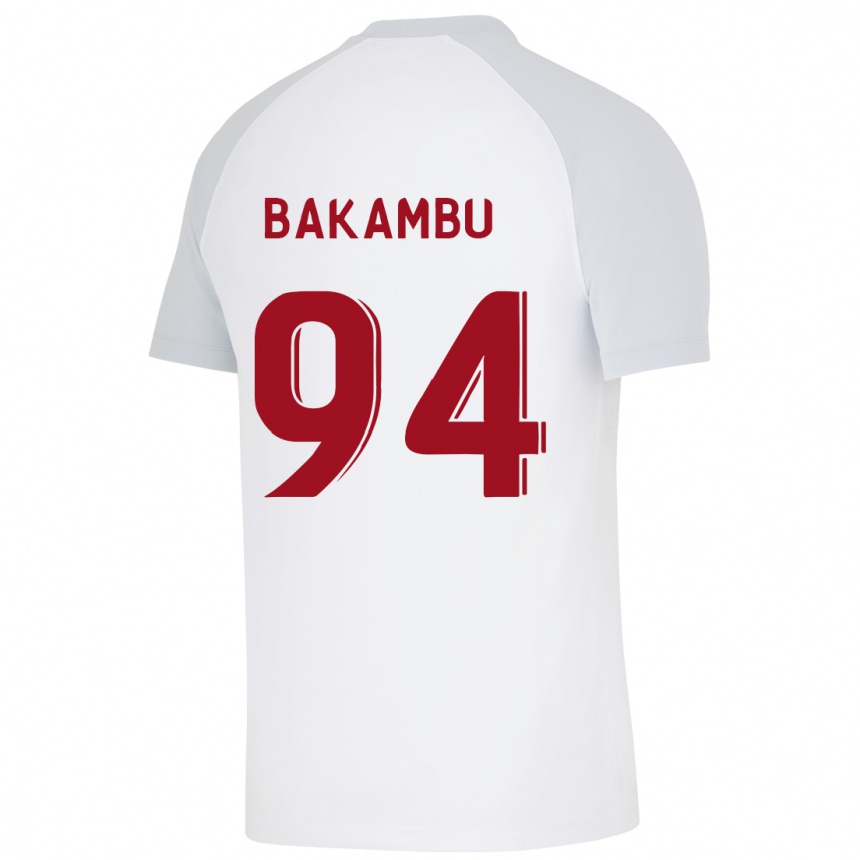 Niño Fútbol Camiseta Cedric Bakambu #94 Blanco 2ª Equipación 2023/24