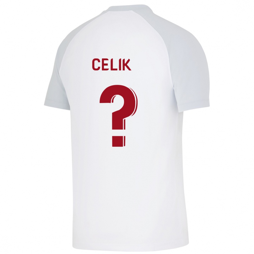 Niño Fútbol Camiseta Berke Celik #0 Blanco 2ª Equipación 2023/24