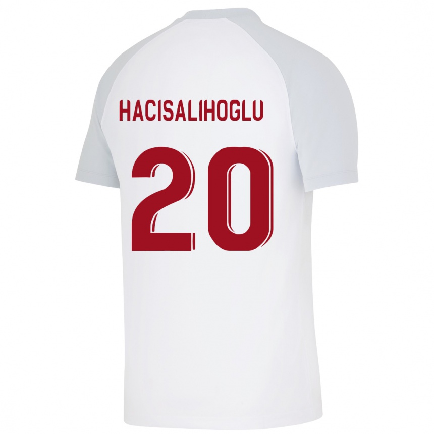 Niño Fútbol Camiseta Arda Hacisalihoglu #20 Blanco 2ª Equipación 2023/24