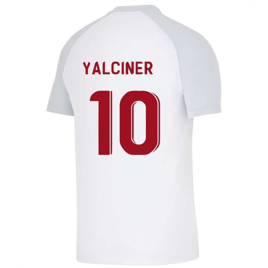 Niño Fútbol Camiseta İsmigül Yalçıner #10 Blanco 2ª Equipación 2023/24