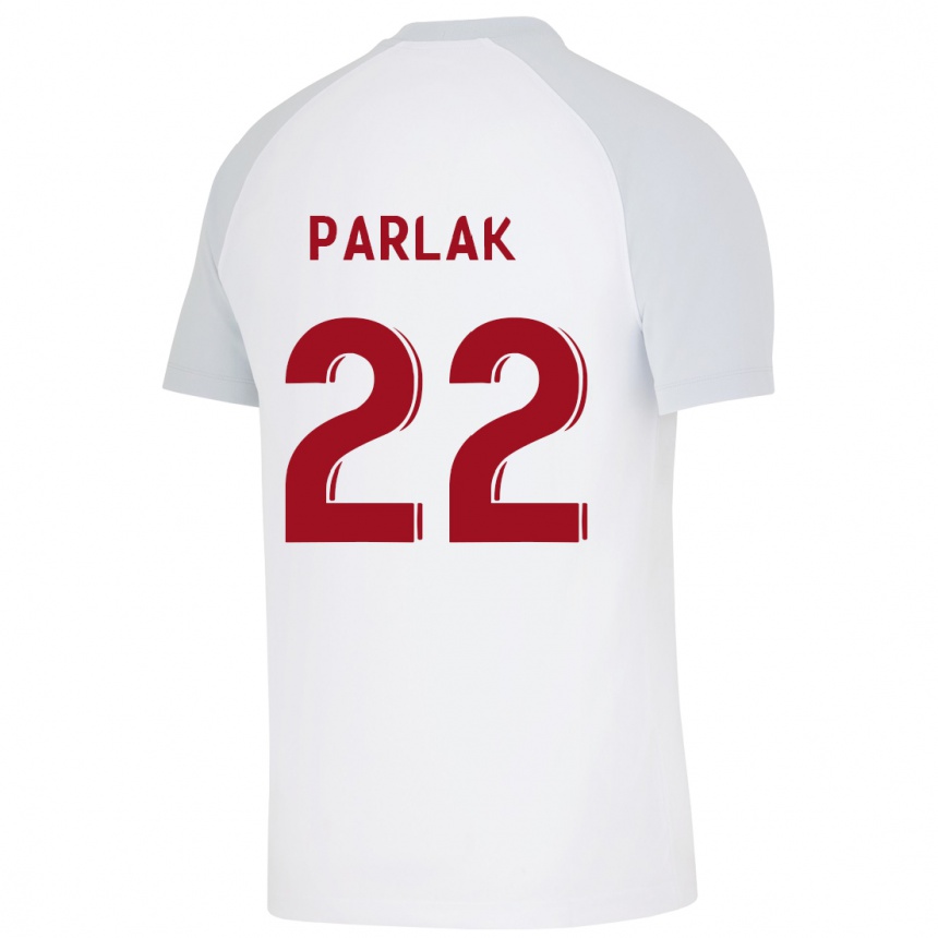 Niño Fútbol Camiseta Nazlıcan Parlak #22 Blanco 2ª Equipación 2023/24