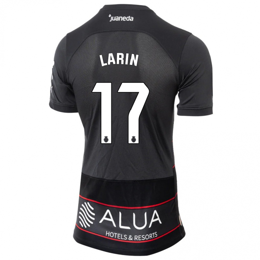 Niño Fútbol Camiseta Cyle Larin #17 Negro 2ª Equipación 2023/24