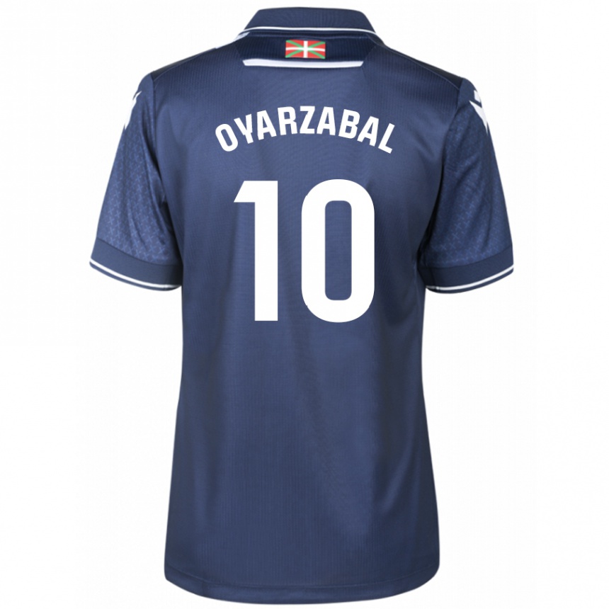 Niño Fútbol Camiseta Mikel Oyarzabal #10 Armada 2ª Equipación 2023/24