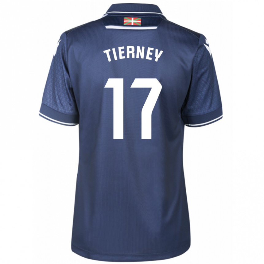 Niño Fútbol Camiseta Kieran Tierney #17 Armada 2ª Equipación 2023/24