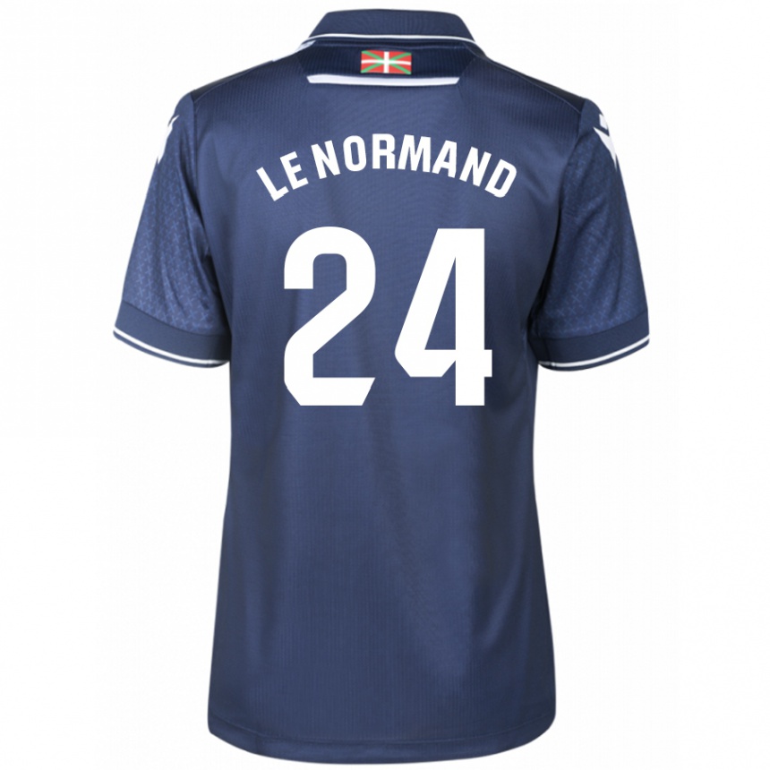 Niño Fútbol Camiseta Robin Le Normand #24 Armada 2ª Equipación 2023/24