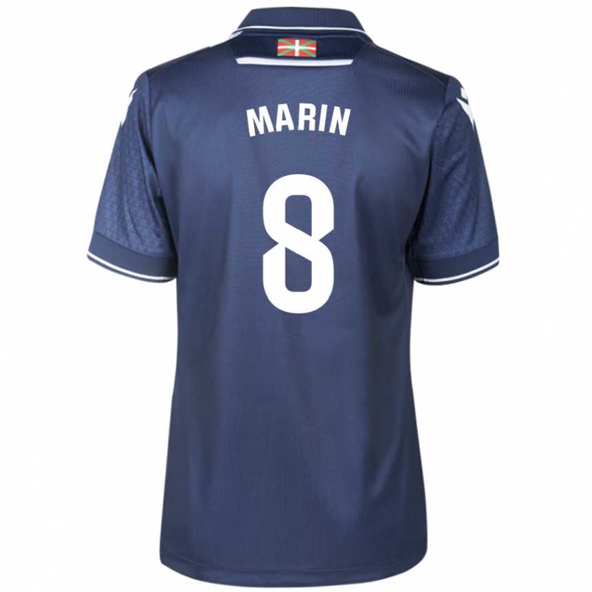 Niño Fútbol Camiseta Pablo Marín #8 Armada 2ª Equipación 2023/24