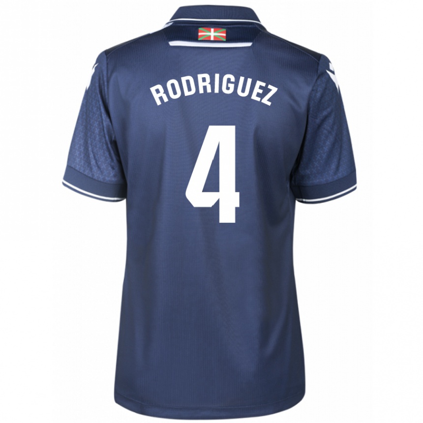 Niño Fútbol Camiseta Peru Rodríguez #4 Armada 2ª Equipación 2023/24