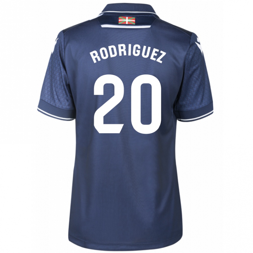 Niño Fútbol Camiseta Mikel Rodriguez #20 Armada 2ª Equipación 2023/24