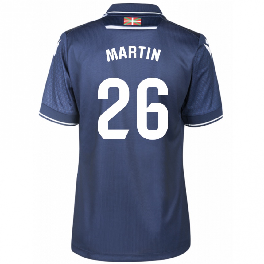 Niño Fútbol Camiseta Jon Martín #26 Armada 2ª Equipación 2023/24