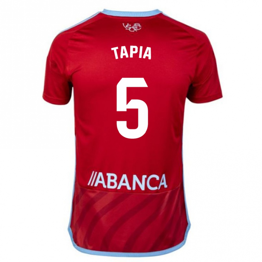 Niño Fútbol Camiseta Renato Tapia #5 Rojo 2ª Equipación 2023/24