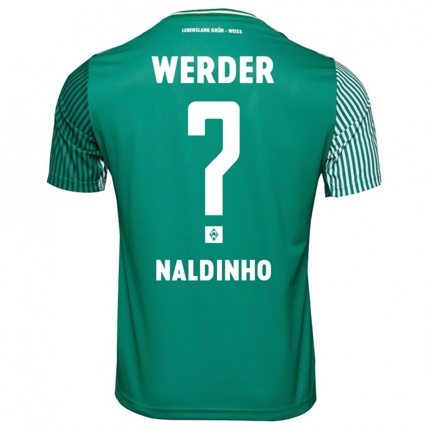 Hombre Fútbol Camiseta Naldinho #0 Verde 1ª Equipación 2023/24