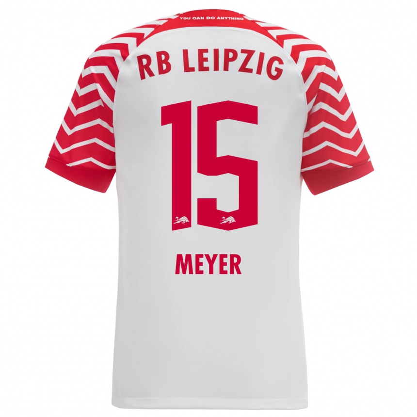 Hombre Fútbol Camiseta Tim Meyer #15 Blanco 1ª Equipación 2023/24