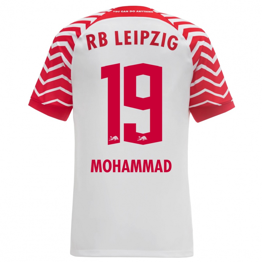 Hombre Fútbol Camiseta Sammy Mohammad #19 Blanco 1ª Equipación 2023/24