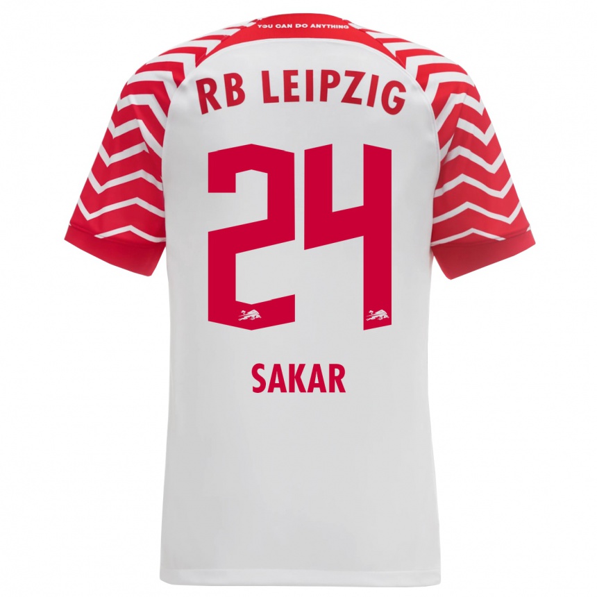 Hombre Fútbol Camiseta Fatma Sakar #24 Blanco 1ª Equipación 2023/24