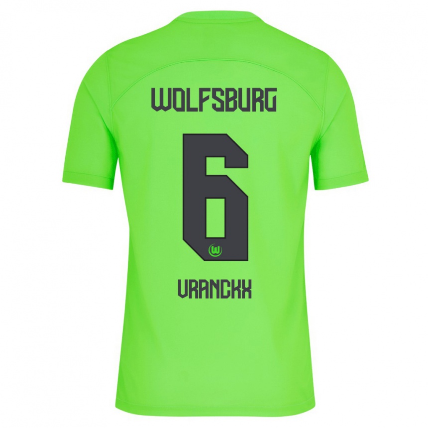 Hombre Fútbol Camiseta Aster Vranckx #6 Verde 1ª Equipación 2023/24