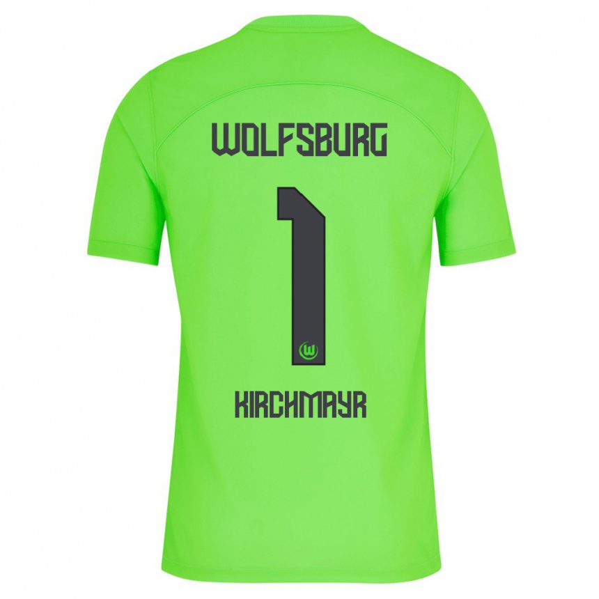 Hombre Fútbol Camiseta Juri Kirchmayr #1 Verde 1ª Equipación 2023/24