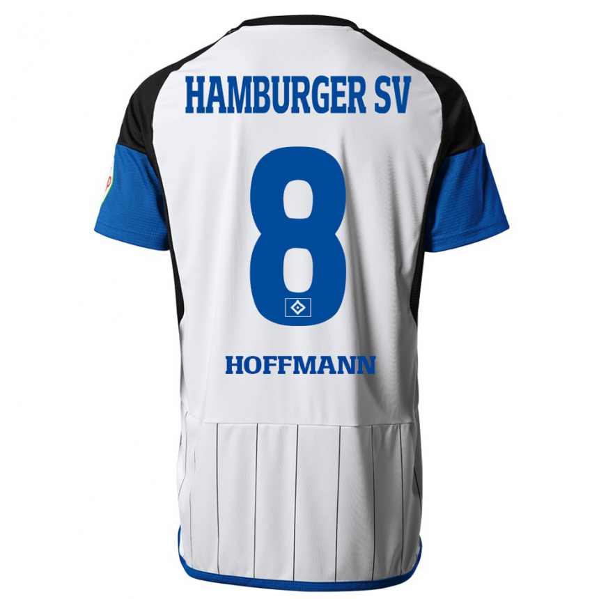 Hombre Fútbol Camiseta Nick Hoffmann #8 Blanco 1ª Equipación 2023/24