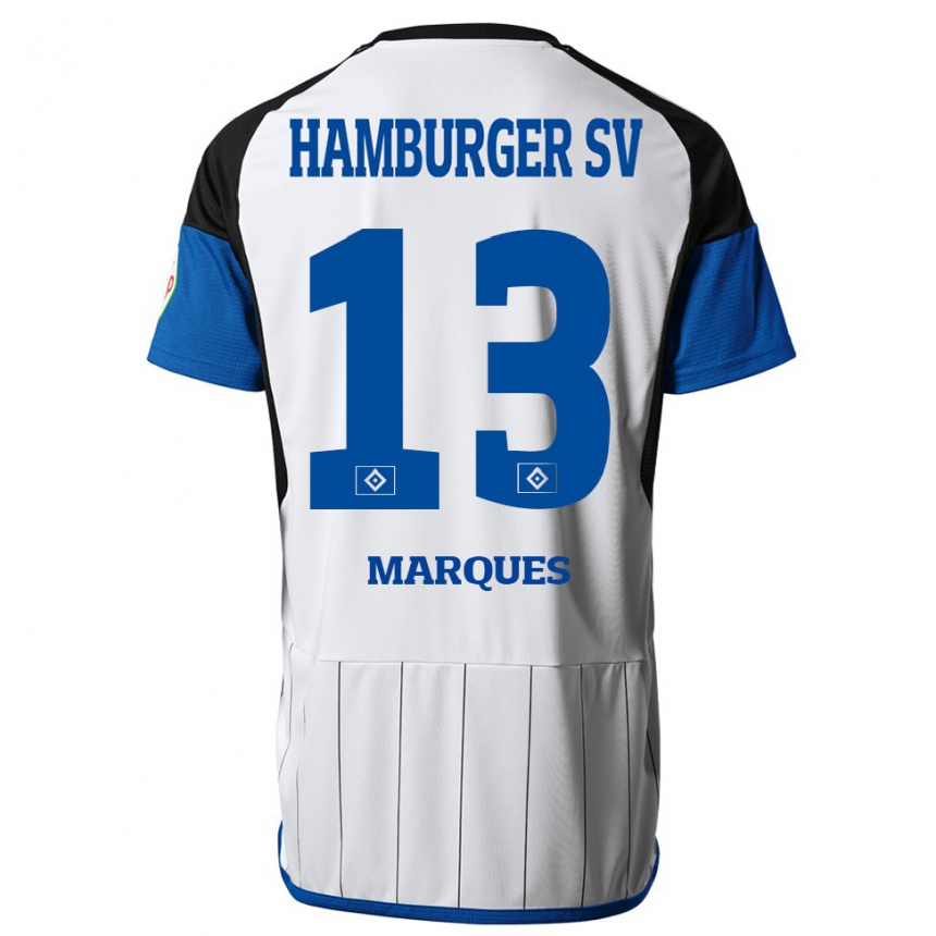 Hombre Fútbol Camiseta Alex Da Graca Marques #13 Blanco 1ª Equipación 2023/24