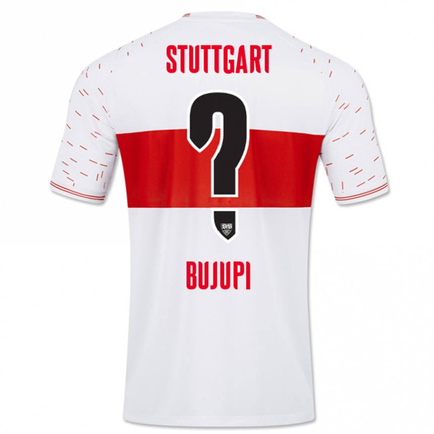 Hombre Fútbol Camiseta Eliot Bujupi #0 Blanco 1ª Equipación 2023/24