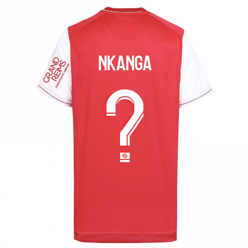 Hombre Fútbol Camiseta Dayvin Nkanga #0 Rojo 1ª Equipación 2023/24